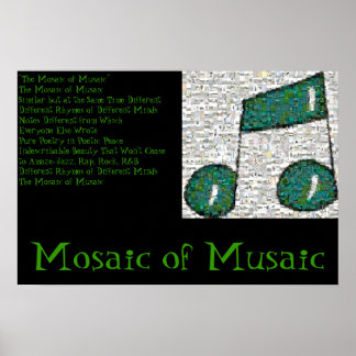 Mosaic of Musaic Poster