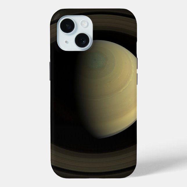 Mosaic Of Planet Saturn And Its Main Rings. Case-Mate iPhone Case (Back)