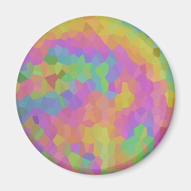 Mosaic Oil Slick Magnet (Front)