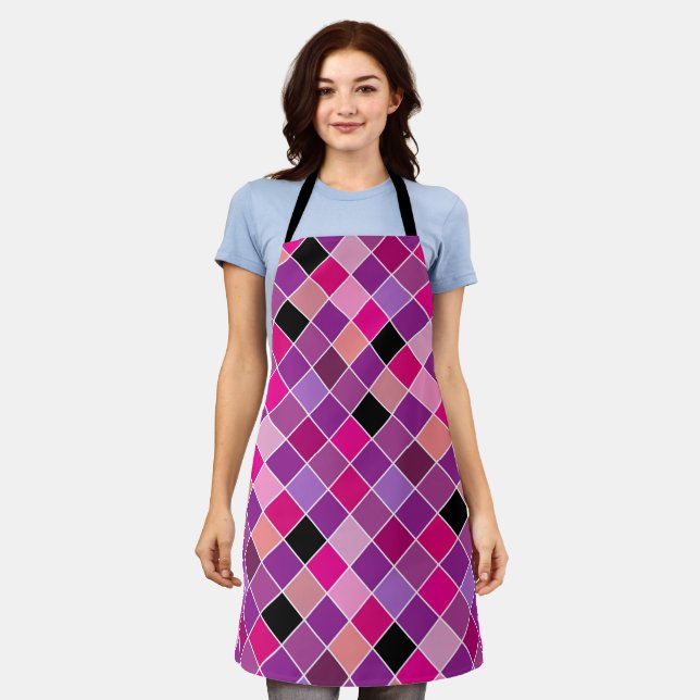 Mosaic on glass 10 apron (Worn)