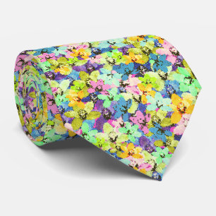 Mosaic Orchid Display, Neck Tie
