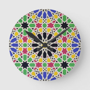 Mosaic ornament in the south side of the Court of Round Clock