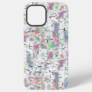 Mosaic paper in soft to opaque colours, and drizzl iPhone 12 pro max case
