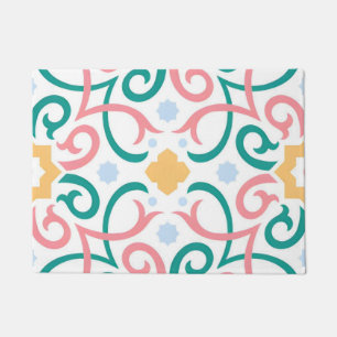 Mosaic/pastel/spring doormat
