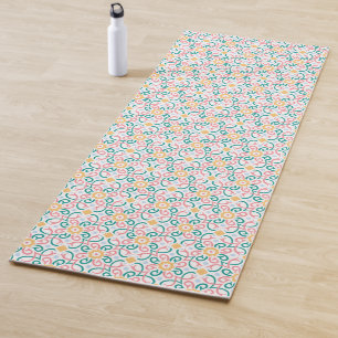 Mosaic/pastel/spring  yoga mat