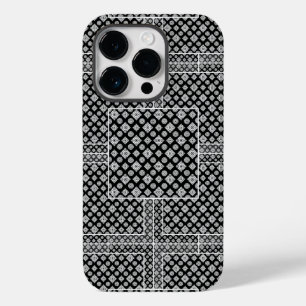 Mosaic Pattern 01.BW.b Case-Mate iPhone 14 Pro Case