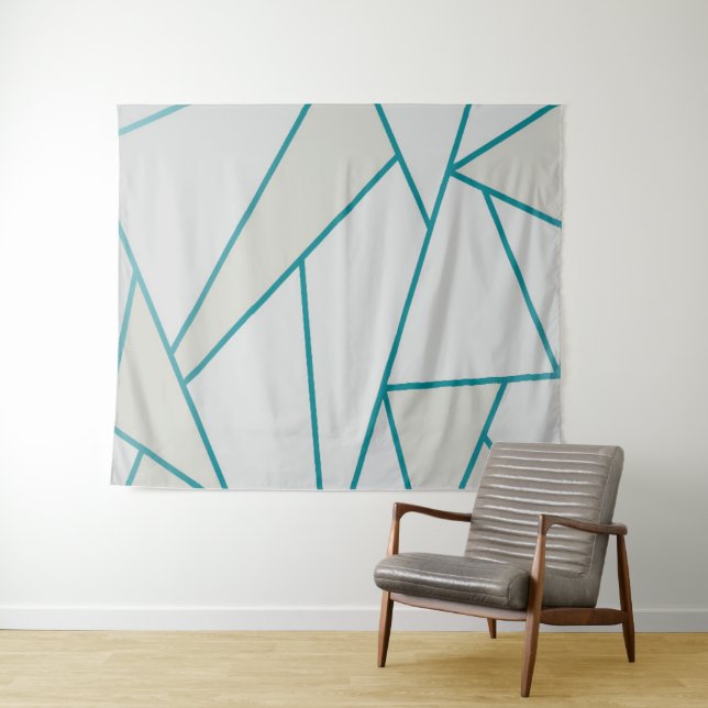 Mosaic Pattern 4 Tapestry (In Situ (Horizontal))