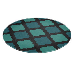 Mosaic pattern in arab style cutting board