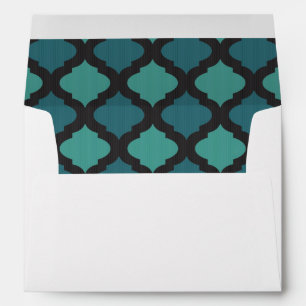 Mosaic pattern in arab style envelopes