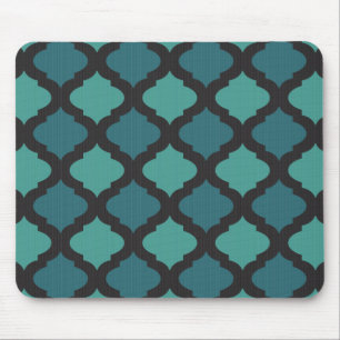 Mosaic pattern in arab style mouse mat