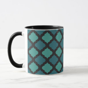 Mosaic pattern in arab style mug