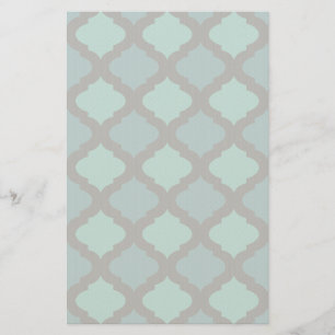 Mosaic pattern in arab style stationery
