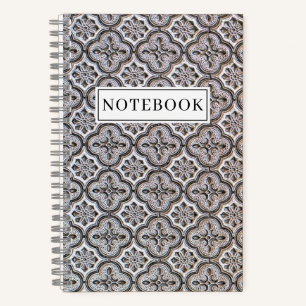 Mosaic Pattern Minimal  Notebook
