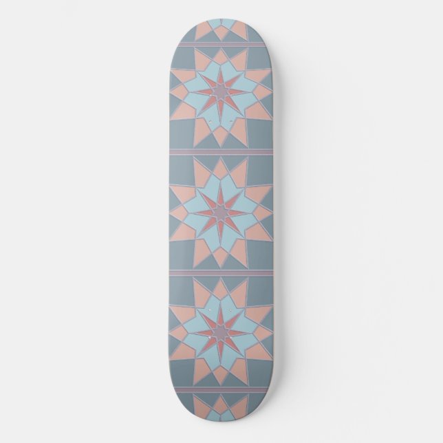 Mosaic pattern skateboards (Front)