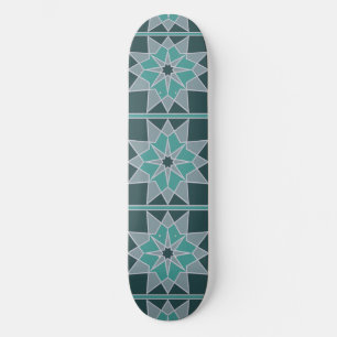 Mosaic pattern skateboards