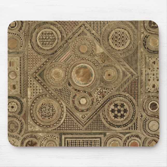 Mosaic Pavement Before the Altar, plate A from 'We Mouse Mat (Front)