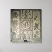 Mosaic pavement from the Roman villa at Low