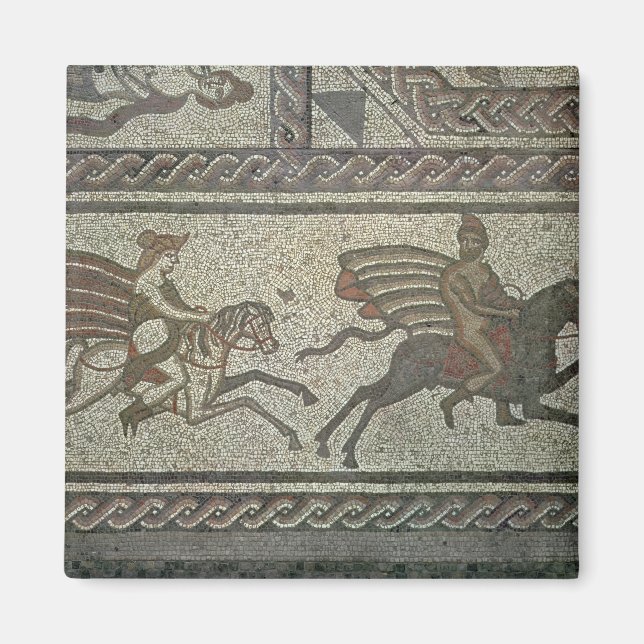 Mosaic pavement from the Roman villa at Low Magnet (Front)