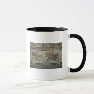 Mosaic pavement from the Roman villa at Low Mug