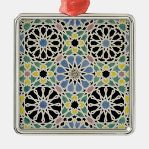 Mosaic Pavement in the Alhambra, from 'The Arabian Metal Tree Decoration