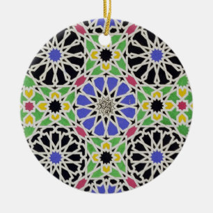 Mosaic pavement in the dressing room of the Sultan Ceramic Tree Decoration