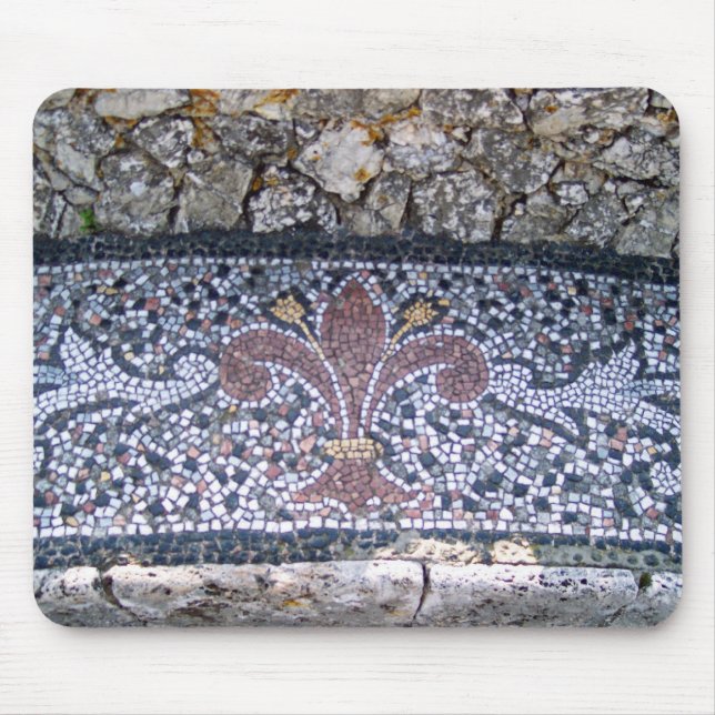 Mosaic - Piazzale Michelangelo - Florence, Italy Mouse Mat (Front)