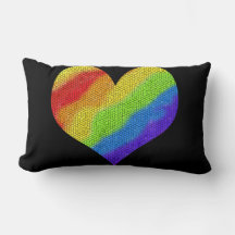 Mosaic Rainbow Heart