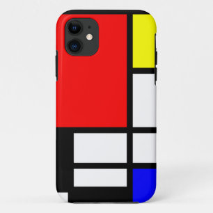 MOSAIC rectangles squares coloured I + your ideas iPhone 11 Case