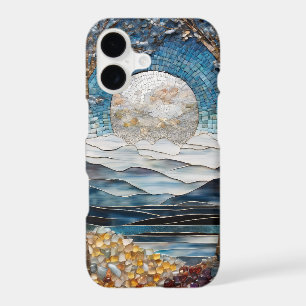 Mosaic Shores: Glasswork Tapestry Phone Case