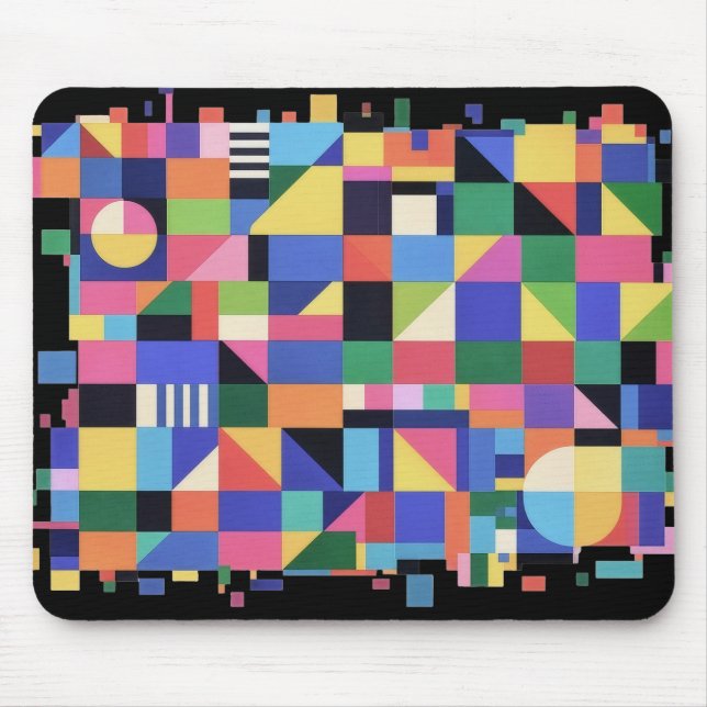 Mosaic Spectrum Mouse Mat (Front)