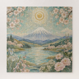 Mosaic Spring Serenity Jigsaw Puzzle