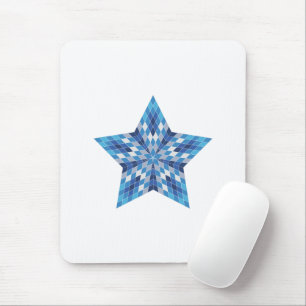 Mosaic Starburst Mouse Mat