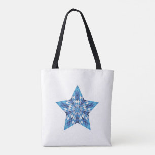 Mosaic Starburst Tote Bag