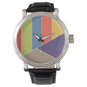 MOSAIC stripes triangles coloured I + your ideas Watch