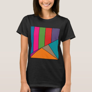 MOSAIC stripes triangles coloured III + your ideas T-Shirt
