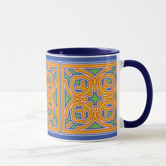 mosaic style mug (Right)