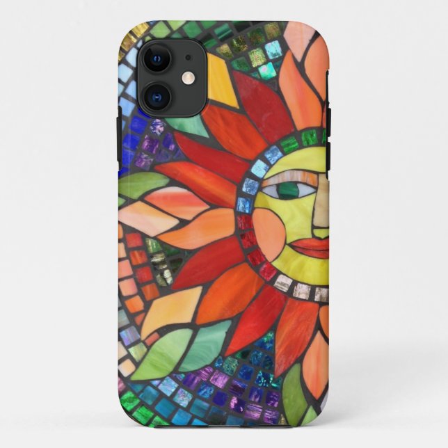 Mosaic Sun Cell Phone Case (Back)