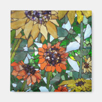 Mosaic Sunflowers