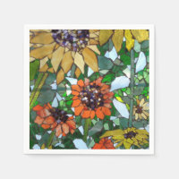 Mosaic Sunflowers