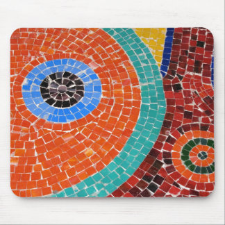 mosaic tile art mouse mat
