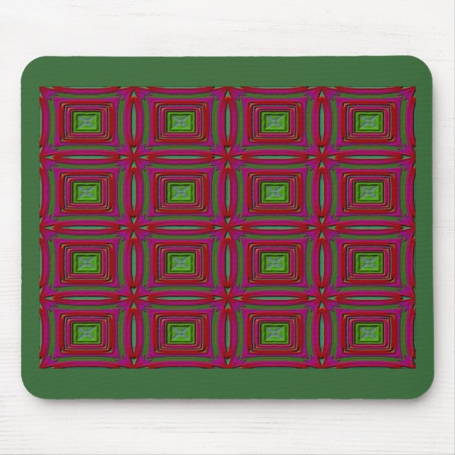 Mosaic Tile Effect Mouse Mat (Front)