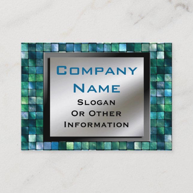 Mosaic Tiles Business Cards (Front)
