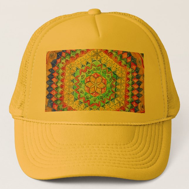 Mosaic Trucker Hat (Front)