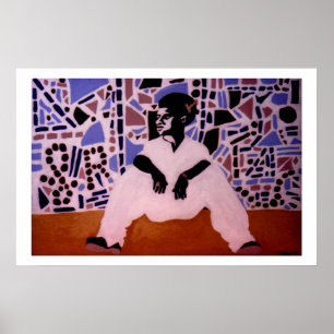 Mosaic Wall Poster