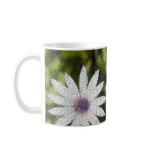 Mosaic White Daisy Bush Flowers