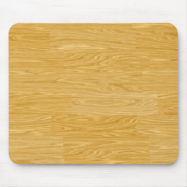 mosaic wood mouse mat (Front)