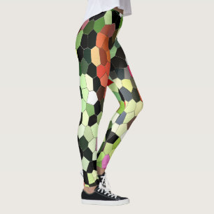 Mosaically Fun..... Leggings