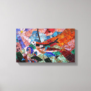 Mosaics of Morano Italy II Canvas Print