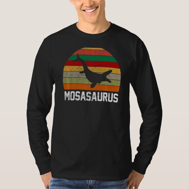 Mosasaurus Dino Prehistoric Dinosaur  8 T-Shirt (Front)