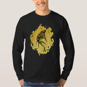 Mosasaurus Dinosaur Motif Prehistoric Predator Din T-Shirt